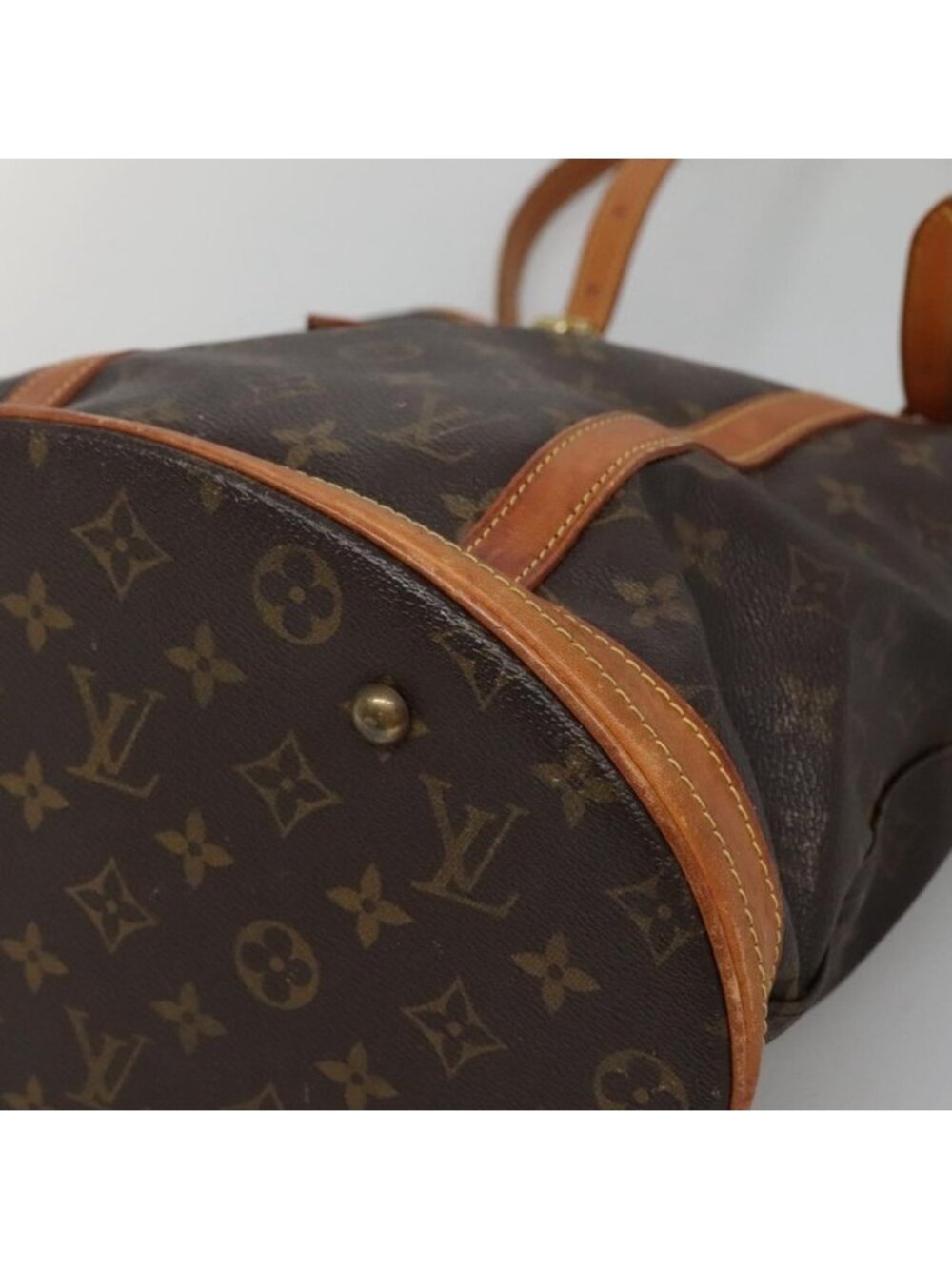 Authentic LOUIS VUITTON Monogram Bucket GM Shoulder Bag M42236 LV - Picture 16 of 16